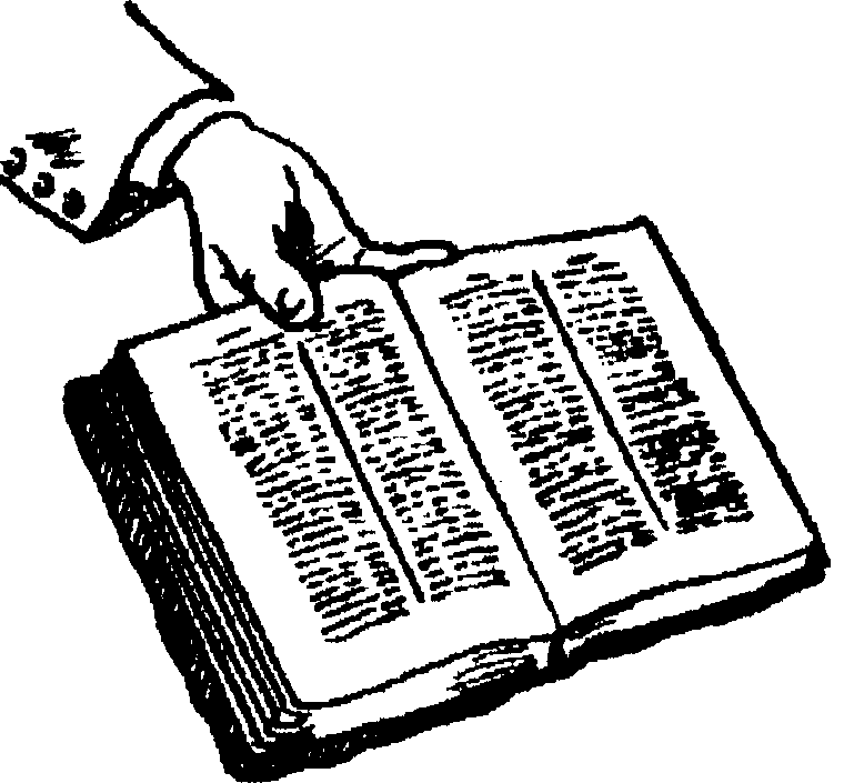 open hand clipart. hand held open bible
