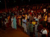Response at the open air meeting