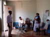 Roger and Simon visit with Pastor Gopi Daniel and family