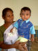 Roger and Simon visit with Pastor Gopi Daniel and family