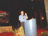 Roger speaking at the conference