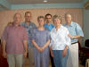 Graham, Steve, Tina, Simon, Rachel and Roger at the Church