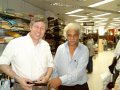Indian tailor gives Alan a belt