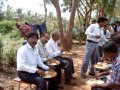 Pastors eating lunch