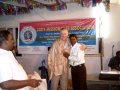 presentation of shawl to Alan
