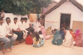 The church plant in Tiruvanamalai
