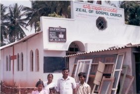 The church in Bangalore in 1996