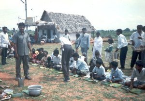 The church at J.J. Colony, Tiruchchirappalli